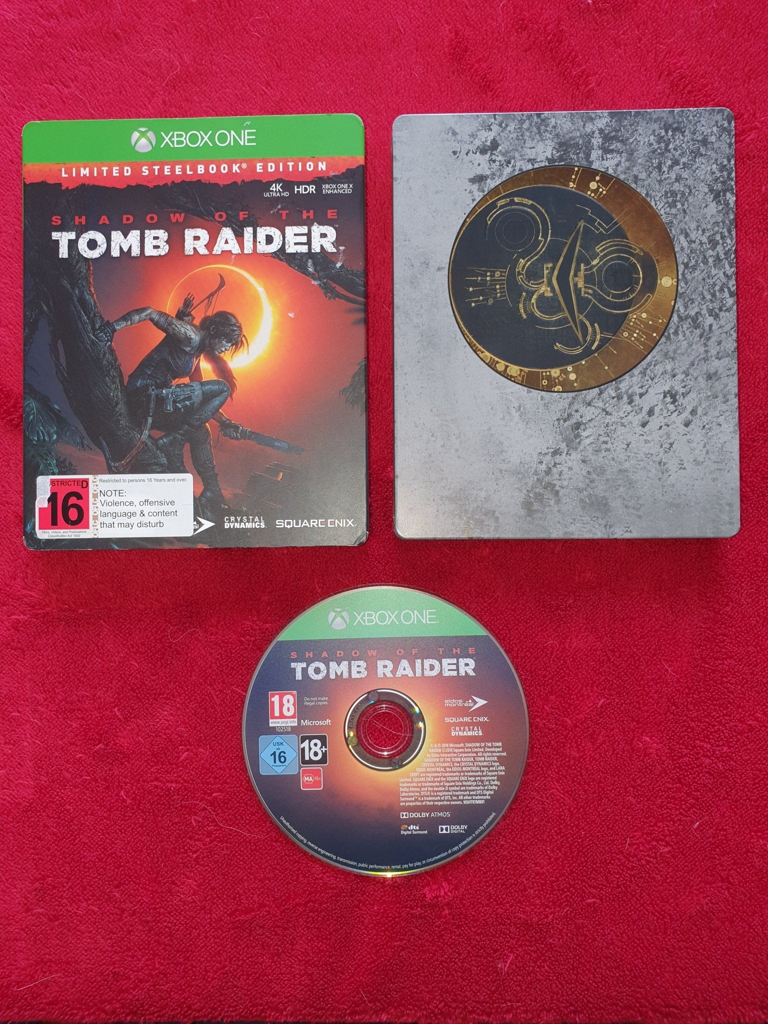 Shadow Of The Tomb Raider - Limited Steelbook Edition - Xbox One Game - Xbox One - Xbox One, Games - Level Up Gaming NZ