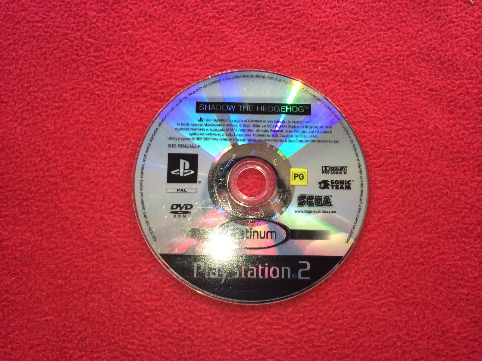 Shadow the Hedgehog - PS2 Game - PlayStation 2, Games, Action and adventure - Level Up Gaming NZ