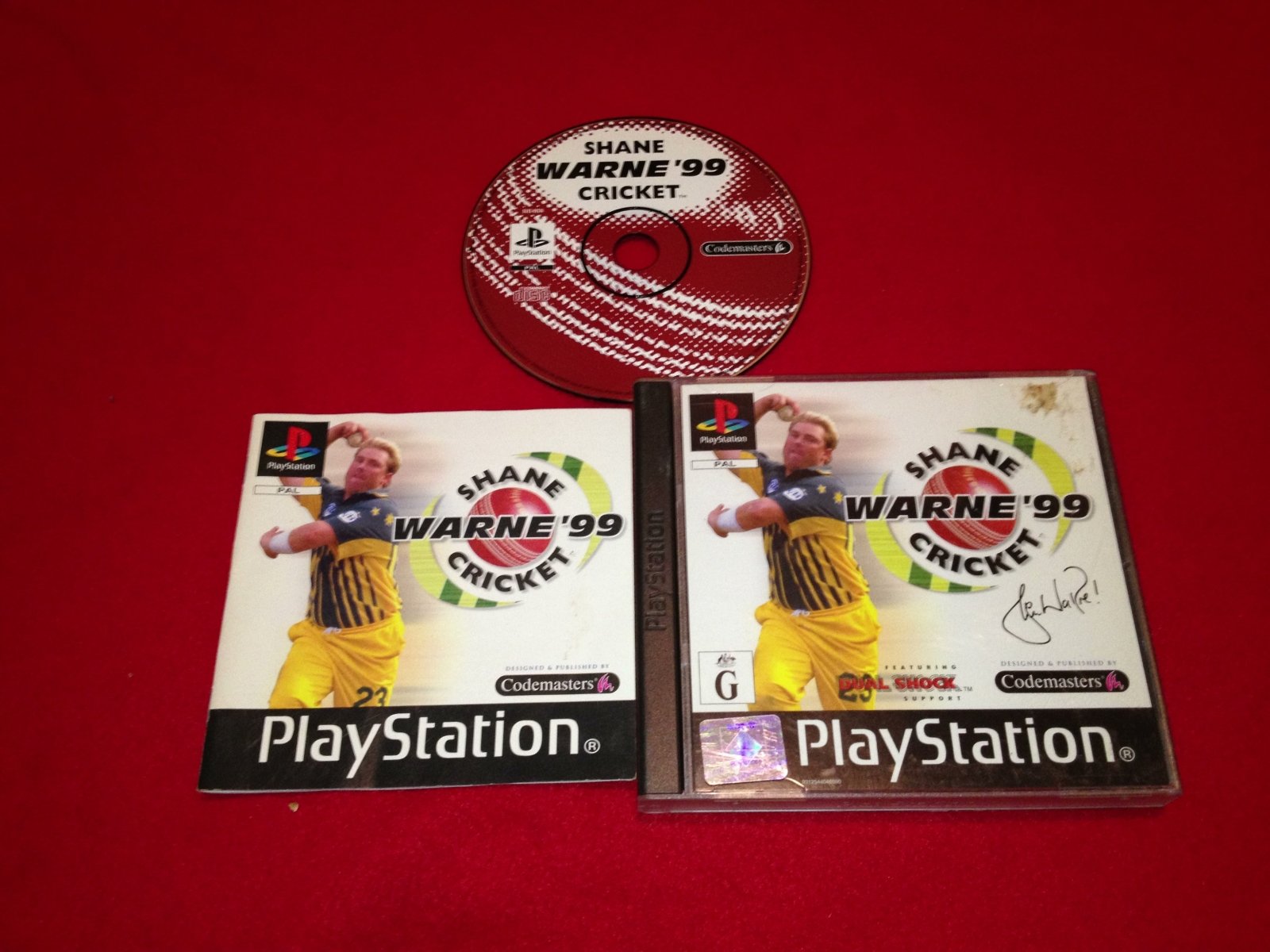 Shane Warne Cricket '99 - PS1 Game - PlayStation, Games, Sports - Level Up Gaming NZ