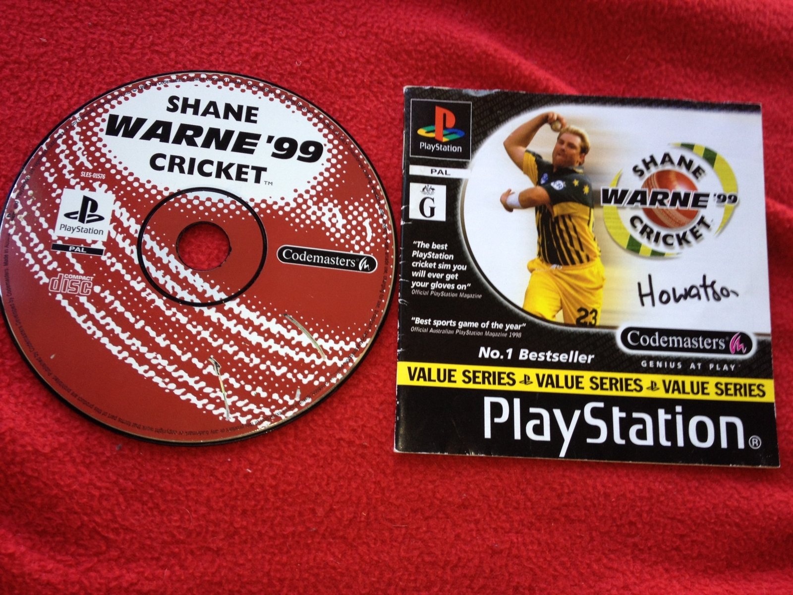 Shane Warne Cricket '99 - PS1 Game - PlayStation, Games, Sports - Level Up Gaming NZ