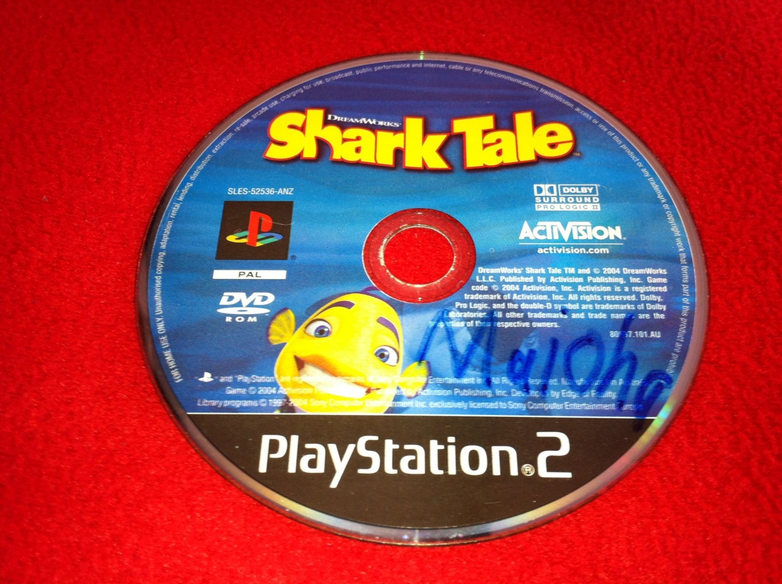 Shark Tale - PS2 Game - PlayStation 2, Games, Kids and educational - Level Up Gaming NZ