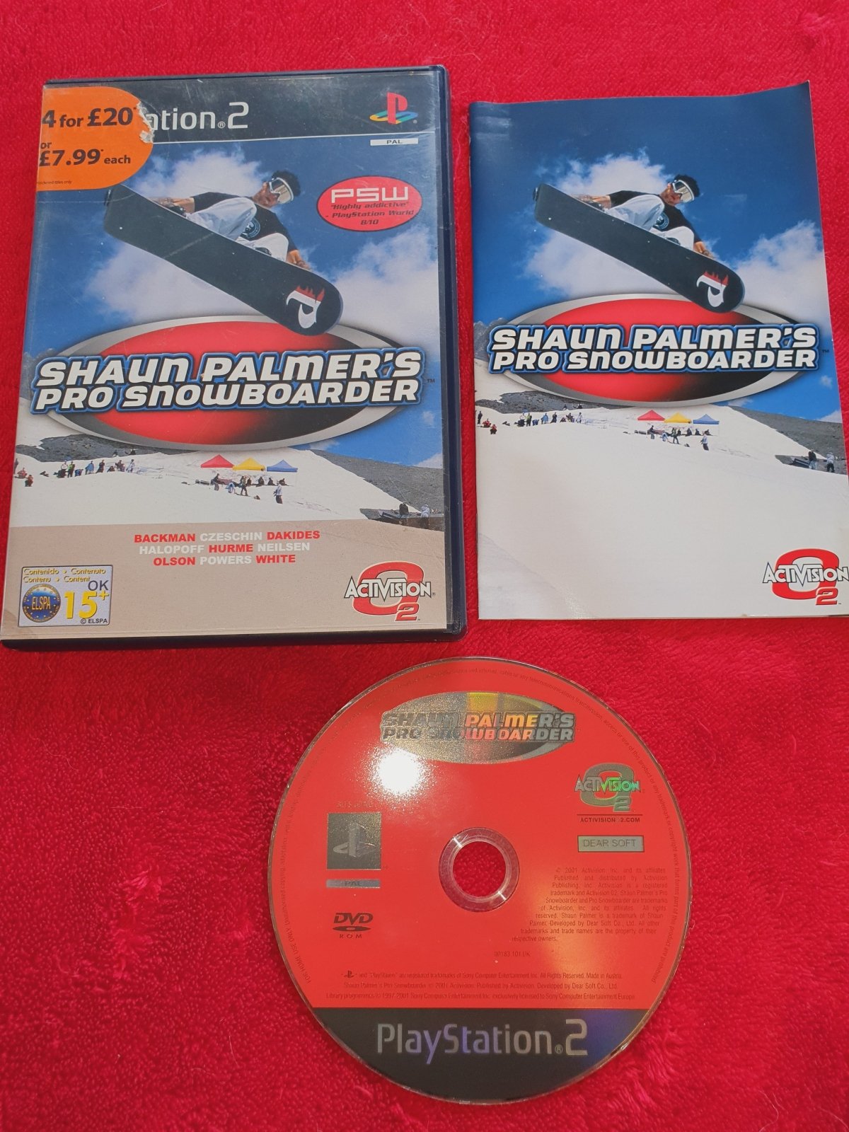 Shaun Palmer's Pro Snowboarder - PS2 Game - PlayStation 2, Games, Sports - Level Up Gaming NZ