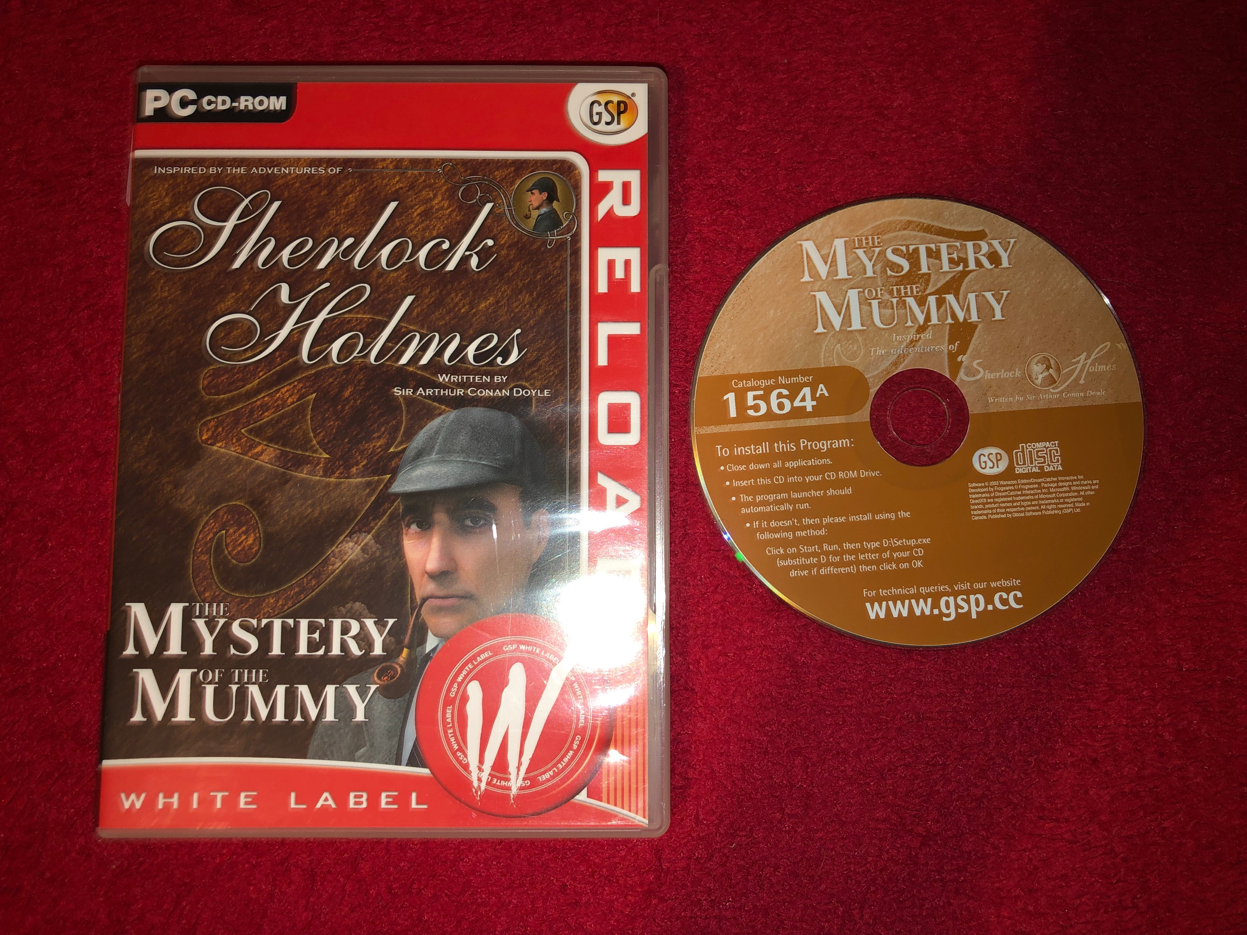 Sherlock Holmes: Mystery of the Mummy - PC Game - PC games, Strategy and puzzle - Level Up Gaming NZ