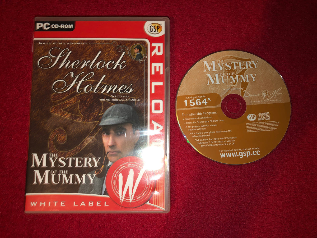 Sherlock Holmes: Mystery of the Mummy - PC Game - PC games, Strategy and puzzle - Level Up Gaming NZ