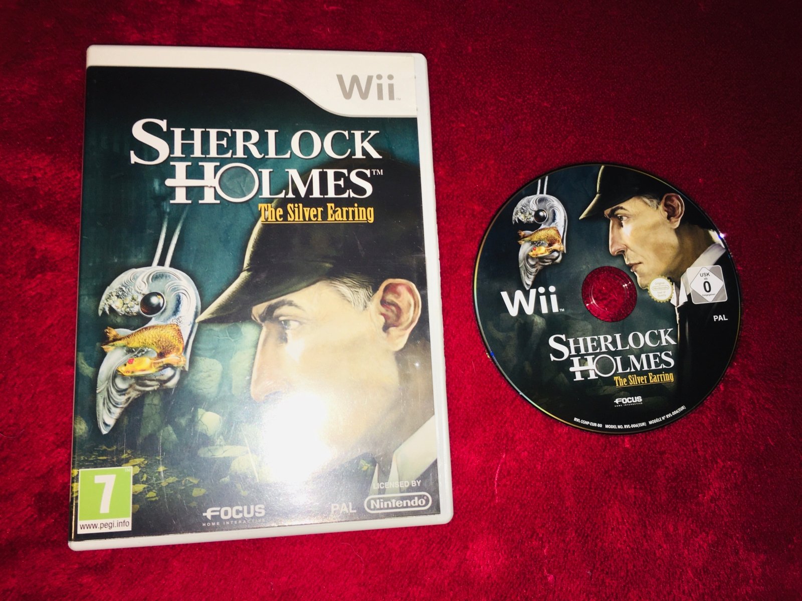 Sherlock Holmes: Secret of the Silver Earring - Wii Game - Wii Games - Level Up Gaming NZ