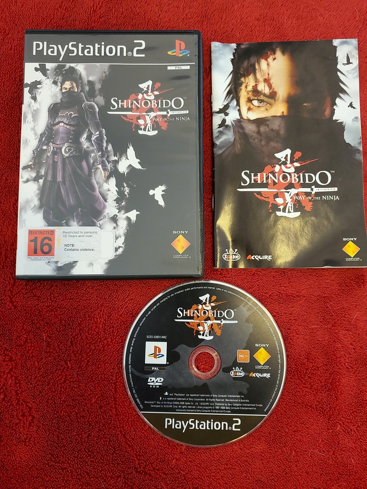 Shinobido: Way of the Ninja - Collector's PS2 Game - PlayStation 2, Games, Action and adventure - Level Up Gaming NZ