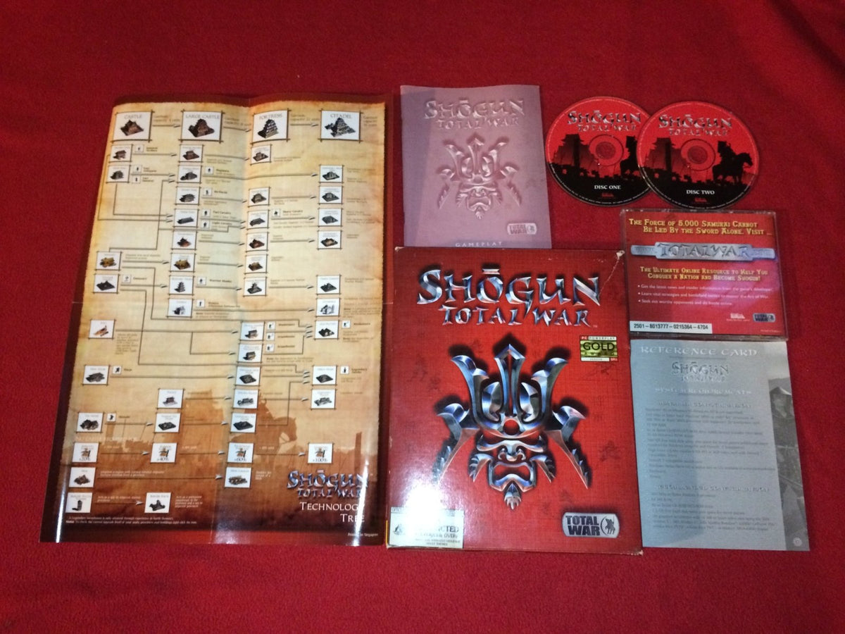 Shogun: Total War - RARE + BOXED PC Game - PC games, Strategy and puzzle - Level Up Gaming NZ