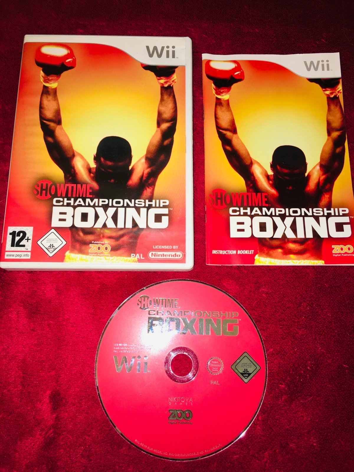 Showtime Championship Boxing - Wii Game - Wii Games - Level Up Gaming NZ