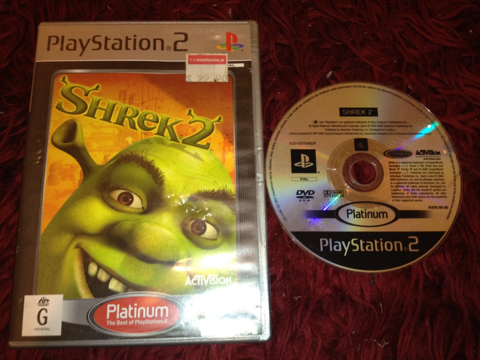 Shrek 2: The Game - PS2 Game - PlayStation 2, Games, Action and adventure - Level Up Gaming NZ