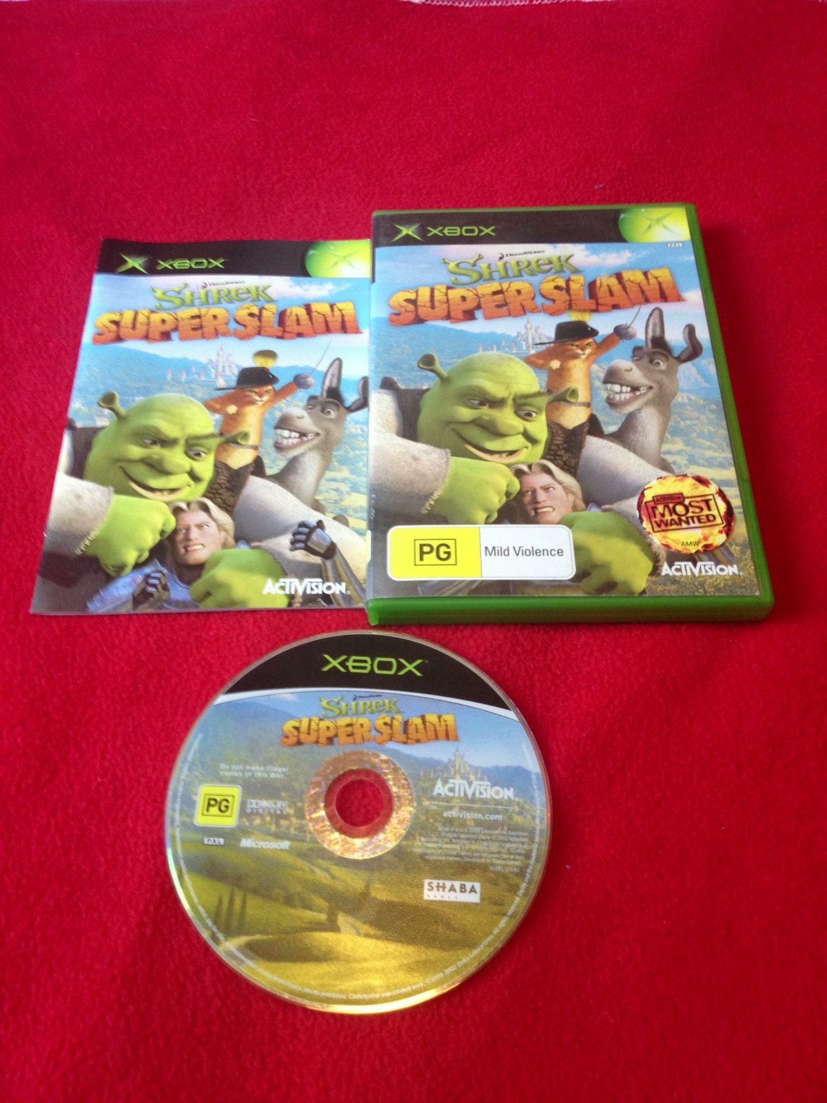 Shrek SuperSlam - XBOX Game - Xbox, Games, Fighting - Level Up Gaming NZ