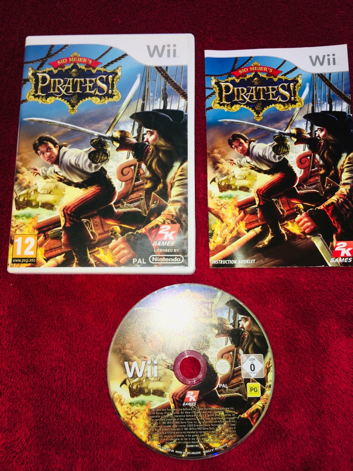 Sid Meier's Pirates! - Wii Game - Wii Games - Level Up Gaming NZ