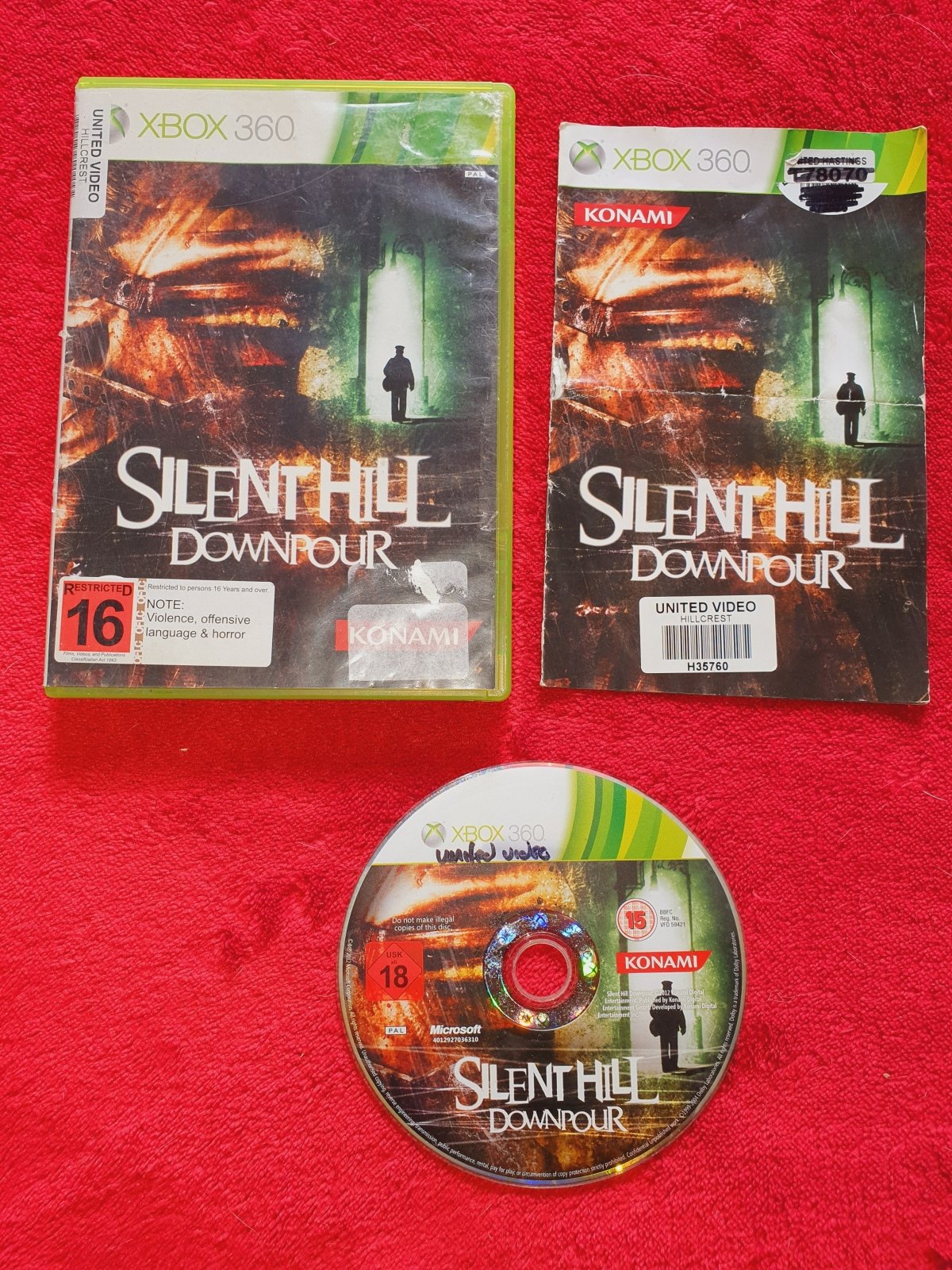 Silent Hill Downpour - XBOX360 Game - Xbox 360, Games, Action and adventure - Level Up Gaming NZ