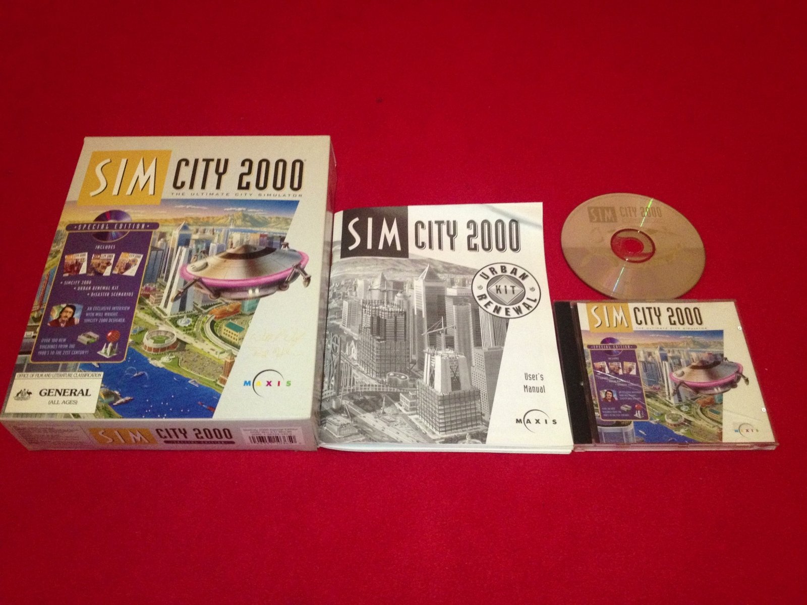 Sim City 2000: Special Edition - RARE PC Game - PC games, Simulation - Level Up Gaming NZ