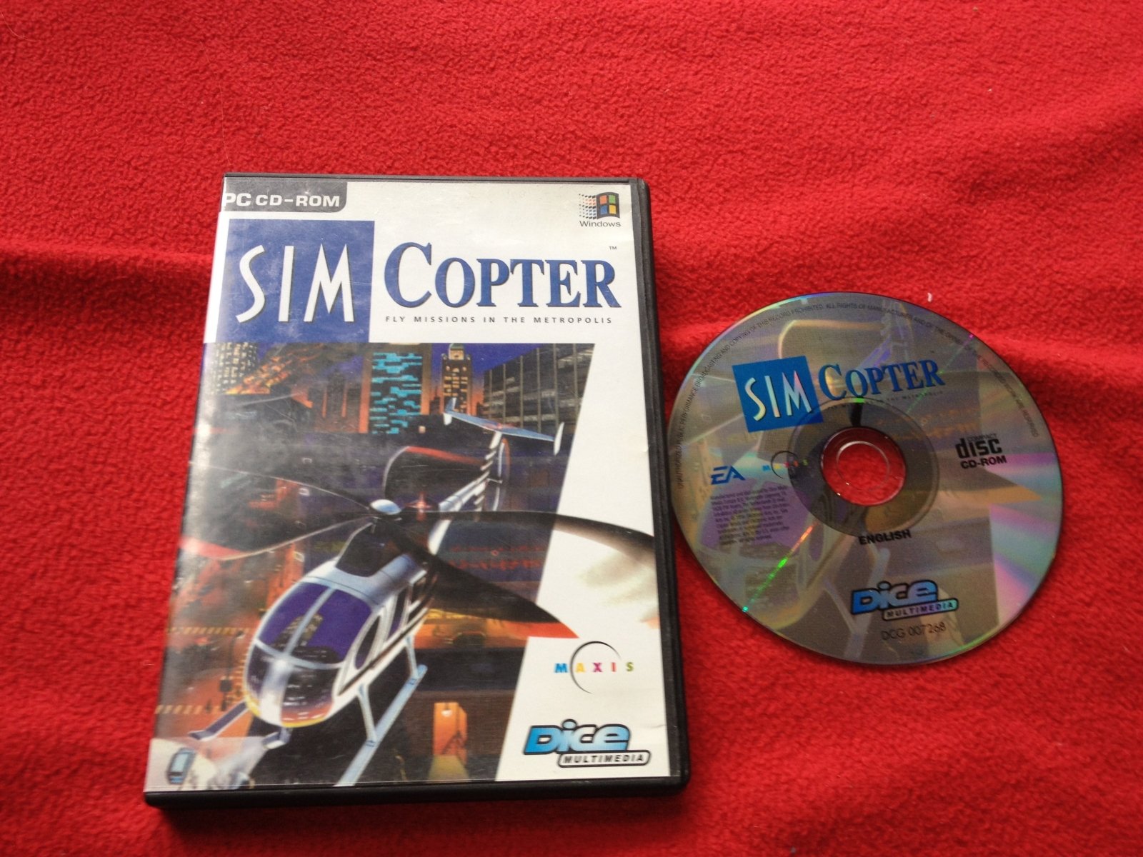 Sim Copter - RARE PC Game - PC games, Simulation - Level Up Gaming NZ