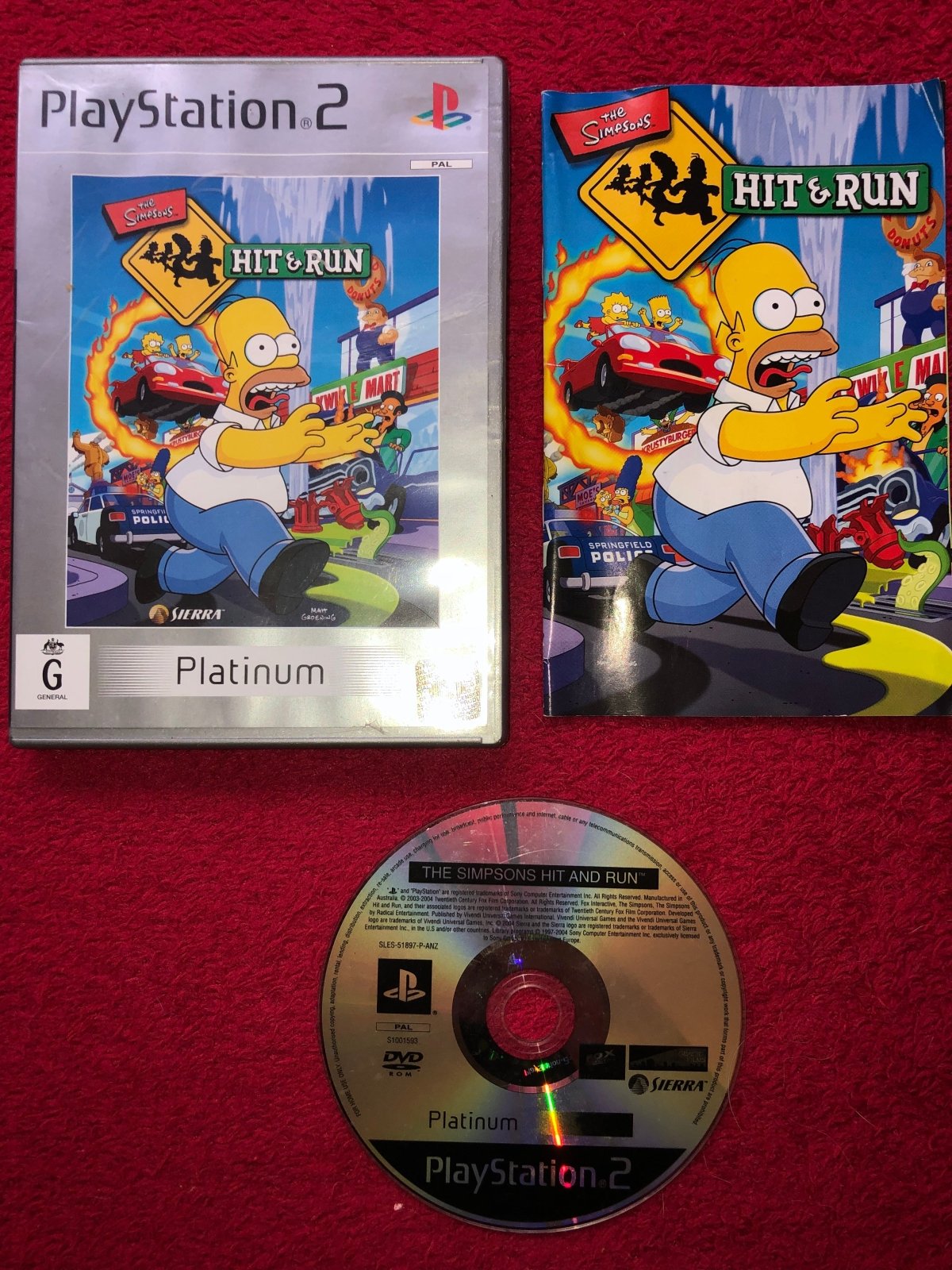The Simpsons: Hit and Run - 8.3/10! PS2 Game - PlayStation 2, Games, Action and adventure - Level Up Gaming NZ