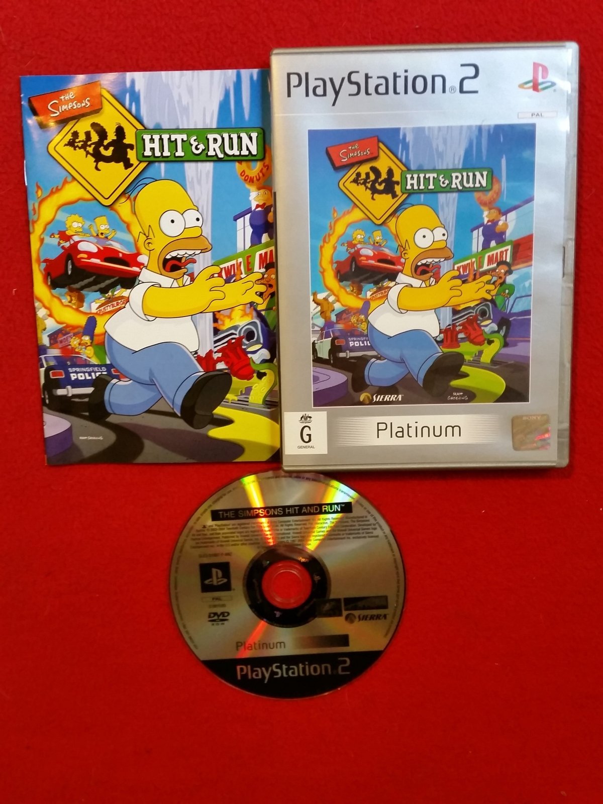 AS IS The Simpsons: Hit and Run - 8.3/10 PS2 Game - PlayStation 2, Games, Action and adventure - Level Up Gaming NZ