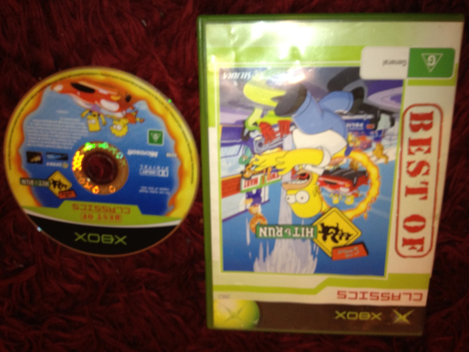 The Simpsons: Hit and Run - XBOX Game - Xbox, Games, Action and adventure - Level Up Gaming NZ