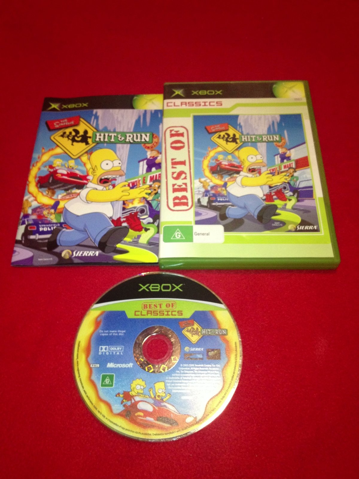 The Simpsons: Hit and Run - XBOX Game - Xbox, Games, Action and adventure - Level Up Gaming NZ