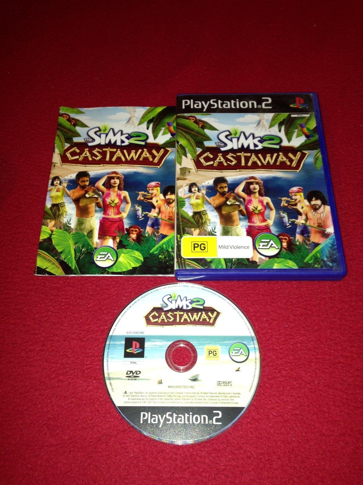The Sims 2: Castaway - PS2 Game - PlayStation 2, Games, Simulation - Level Up Gaming NZ
