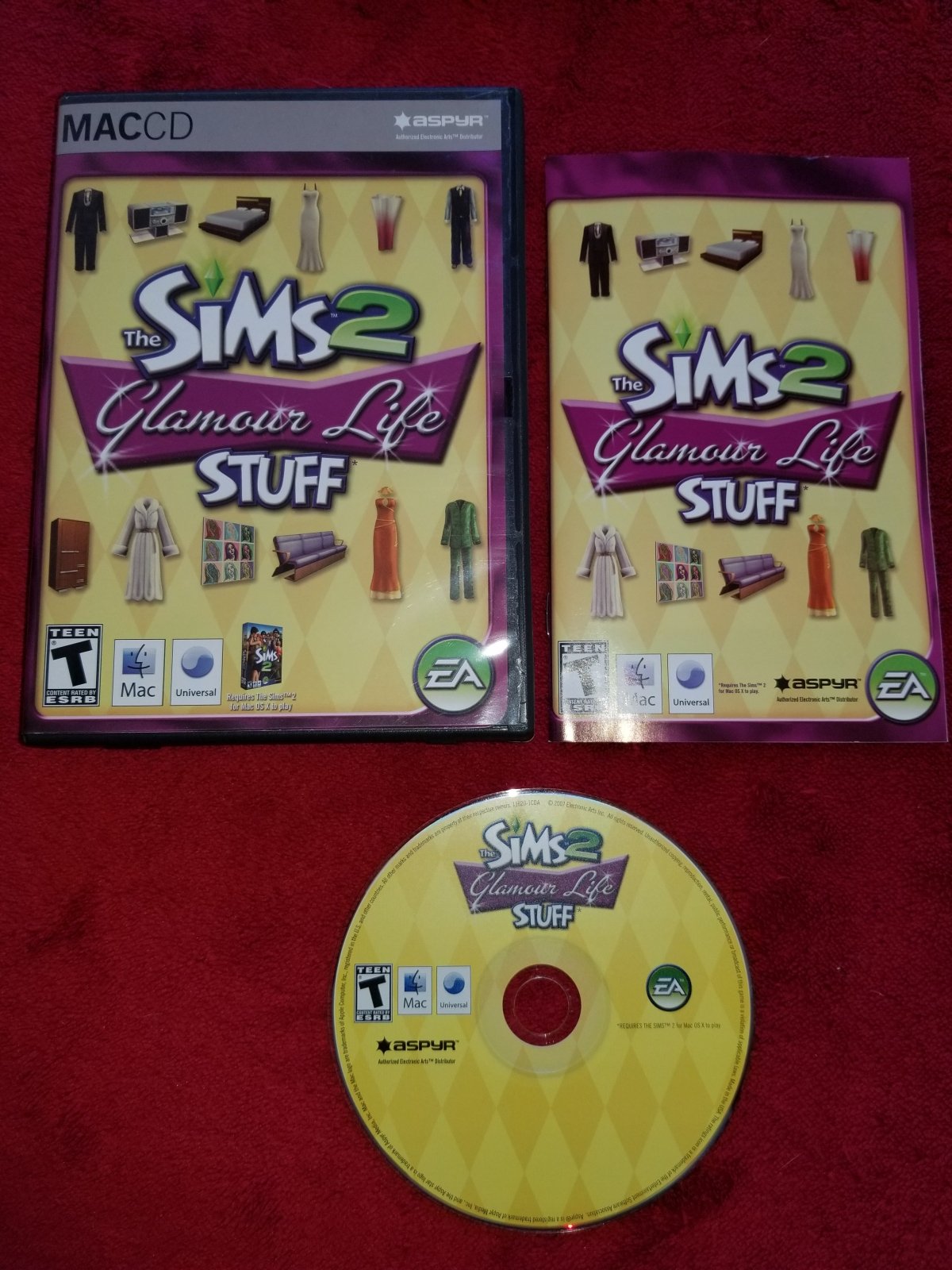 The Sims 2: Glamour Life Stuff - MAC Game - PC games, Simulation - Level Up Gaming NZ