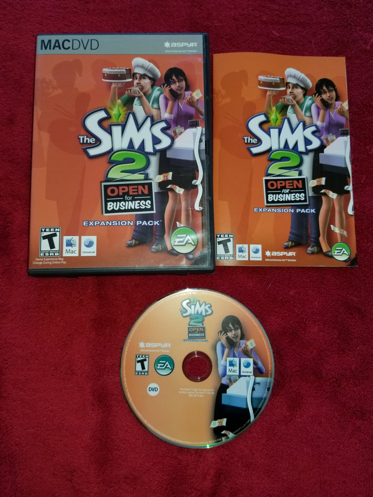 The Sims 2: Open for Business - MAC Game - PC games, Simulation - Level Up Gaming NZ