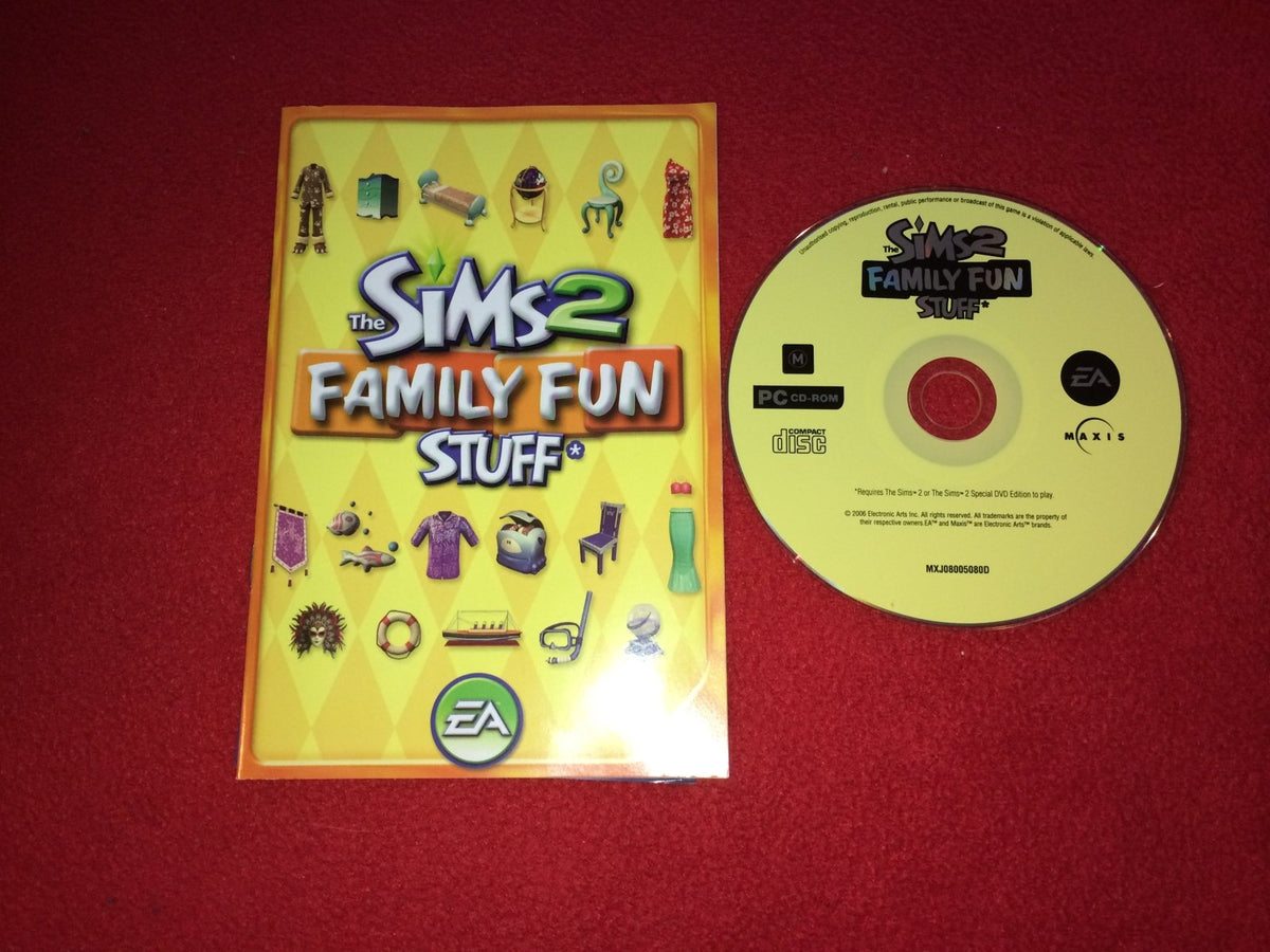 The Sims 2: Family Fun Stuff - PC Game - PC games, Simulation - Level Up Gaming NZ