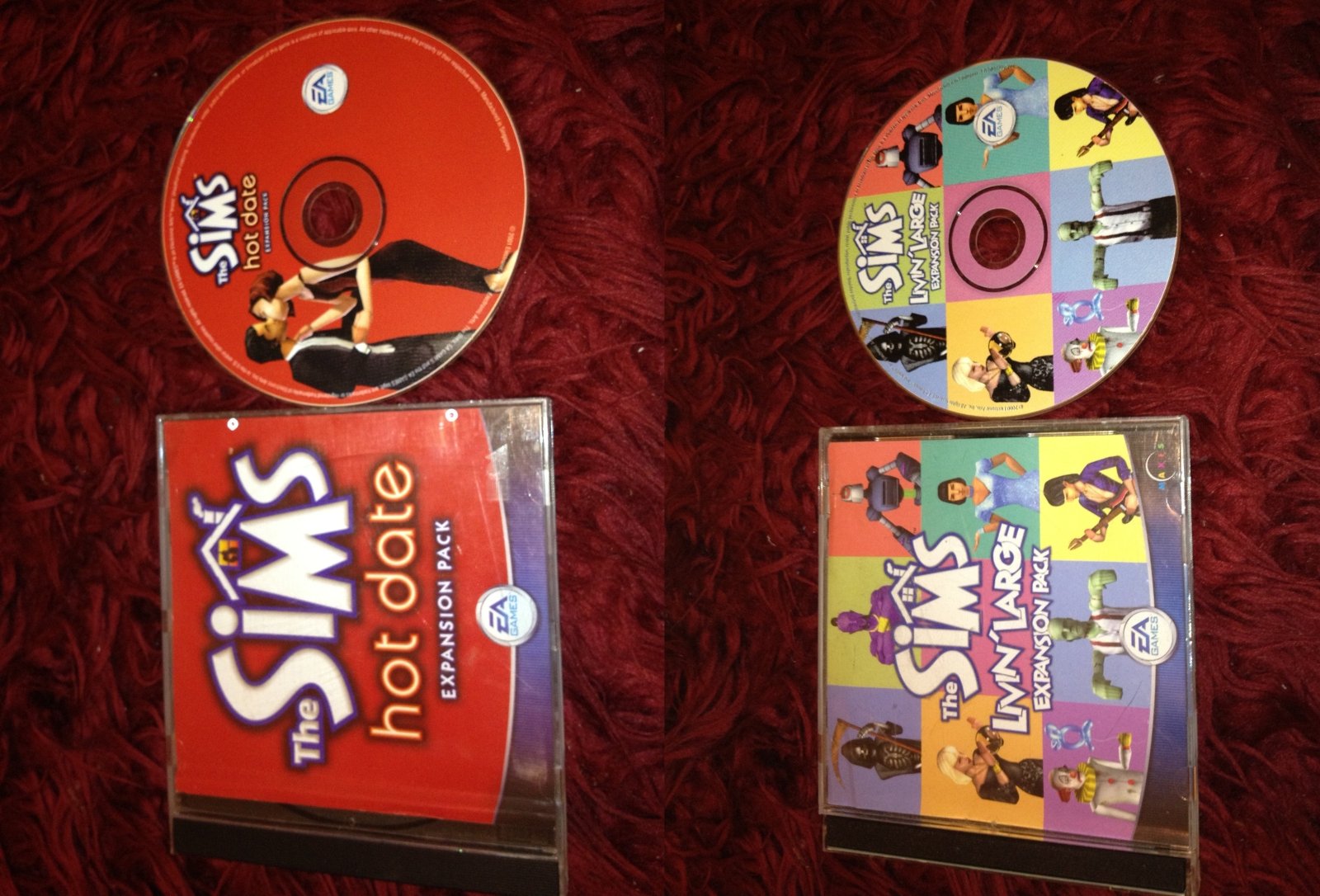 2 x Sims Expansions - Livin' Large + Hot Date - PC Games - PC games, Simulation - Level Up Gaming NZ