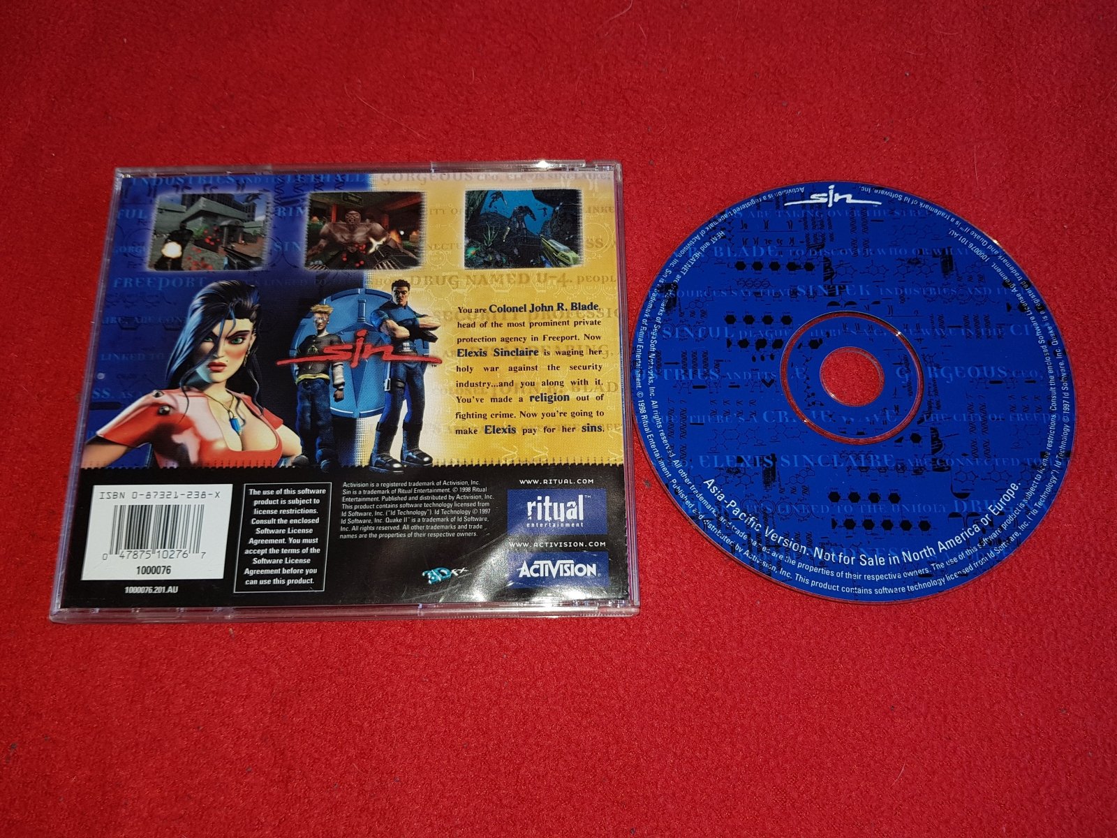 SiN - '98 Classic PC Game - PC games, Shooter - Level Up Gaming NZ