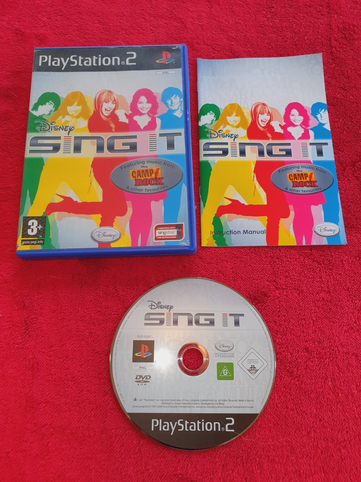 Disney Sing it - PS2 Game - PlayStation 2, Games, Music and party - Level Up Gaming NZ