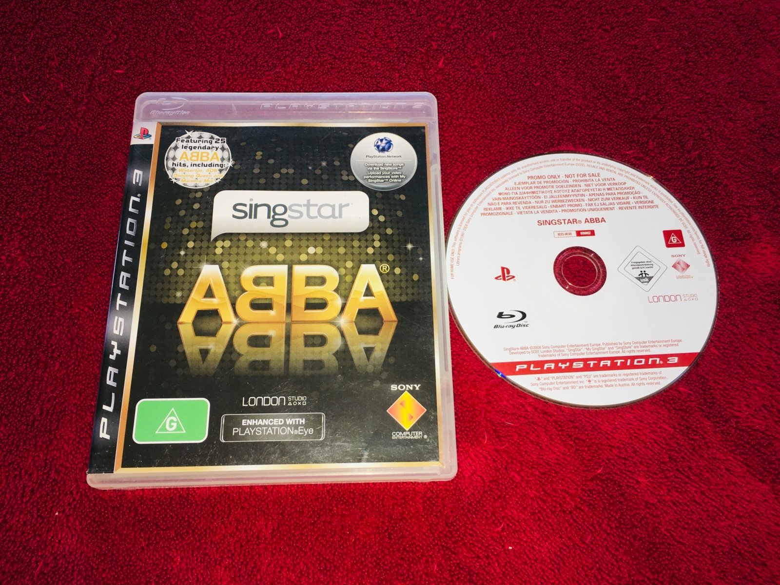 SingStar ABBA - PS3 Promo Game - PlayStation 3, Games, Music and party - Level Up Gaming NZ