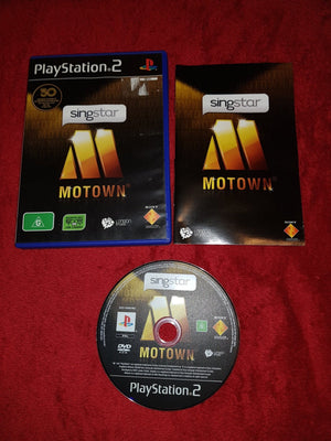 SingStar Motown - AS NEW PS2 Game