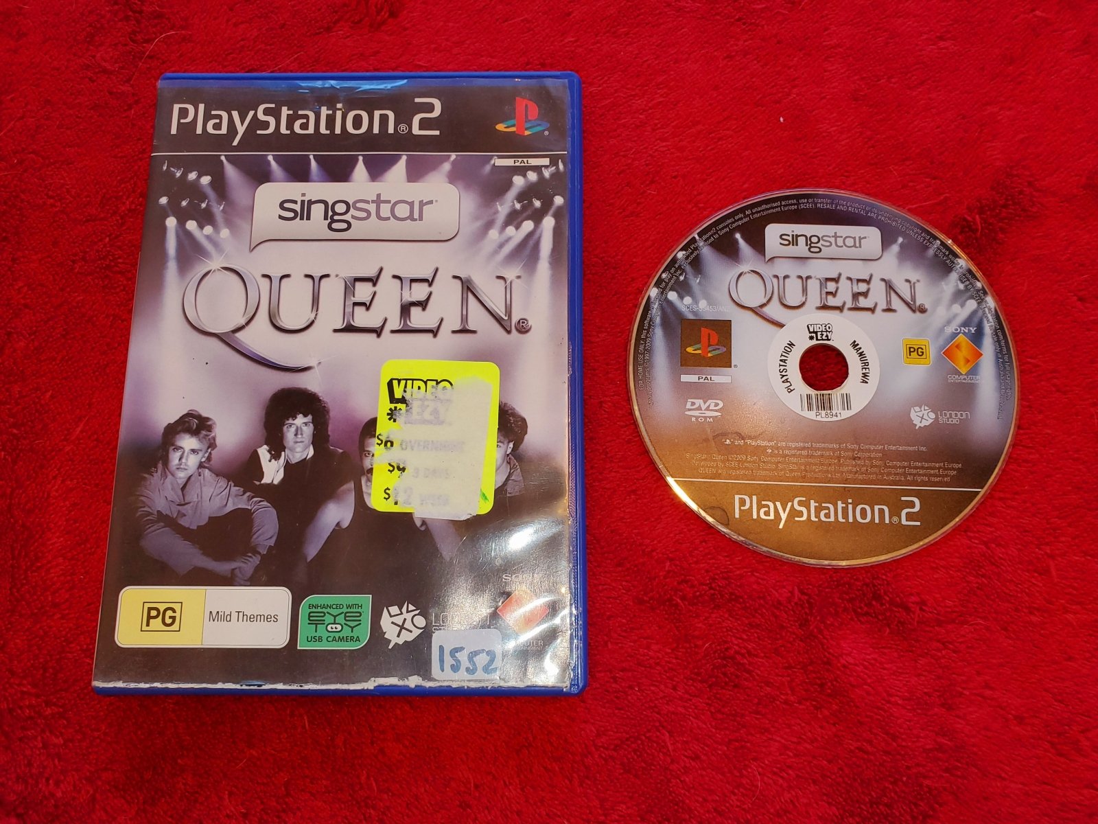 SingStar Queen - PS2 Game - PlayStation 2, Games, Music and party - Level Up Gaming NZ