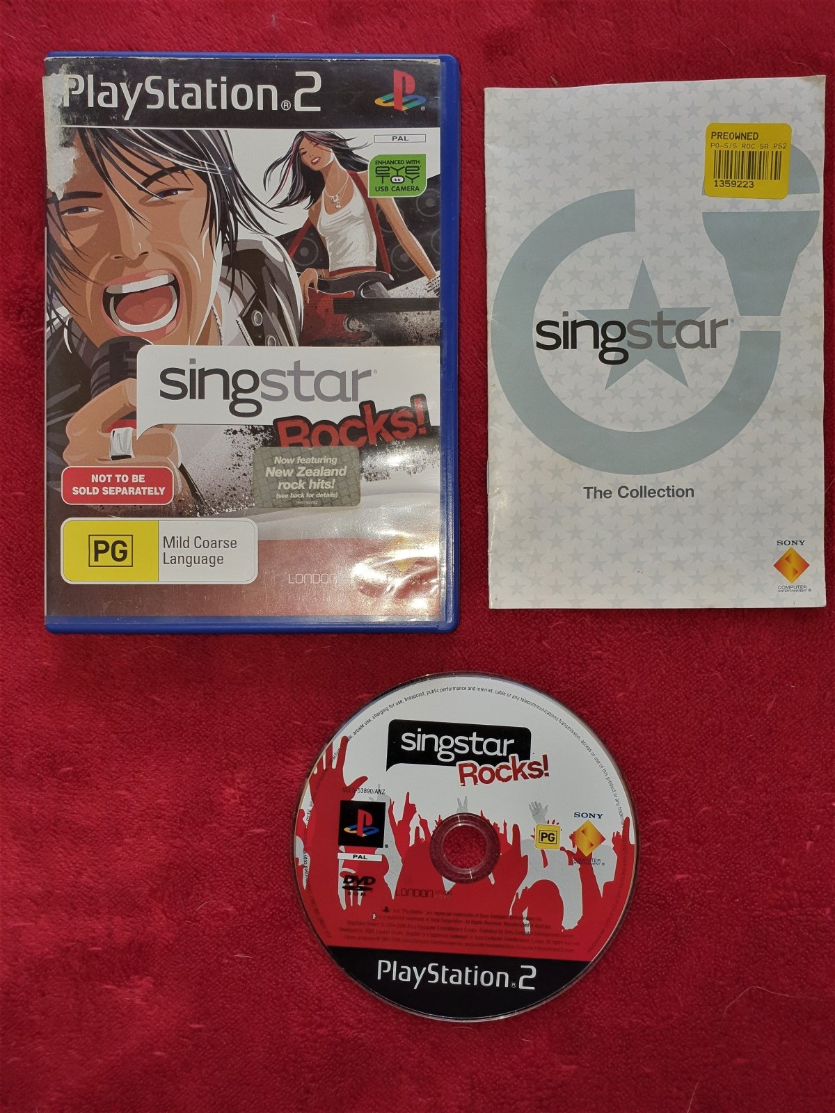SingStar Rocks! - PS2 Game - PlayStation 2, Games, Music and party - Level Up Gaming NZ