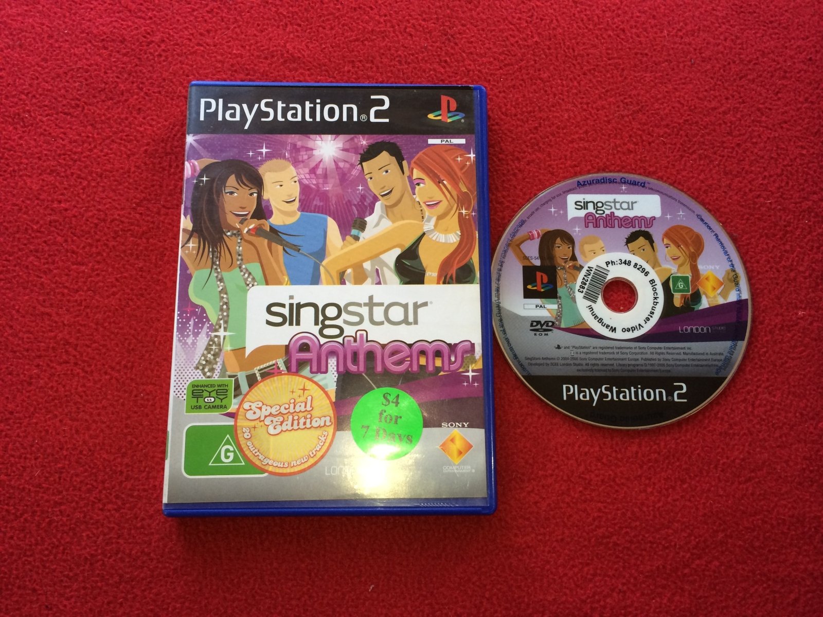 Singstar Anthems - PS2 Game - PlayStation 2, Games, Music and party - Level Up Gaming NZ