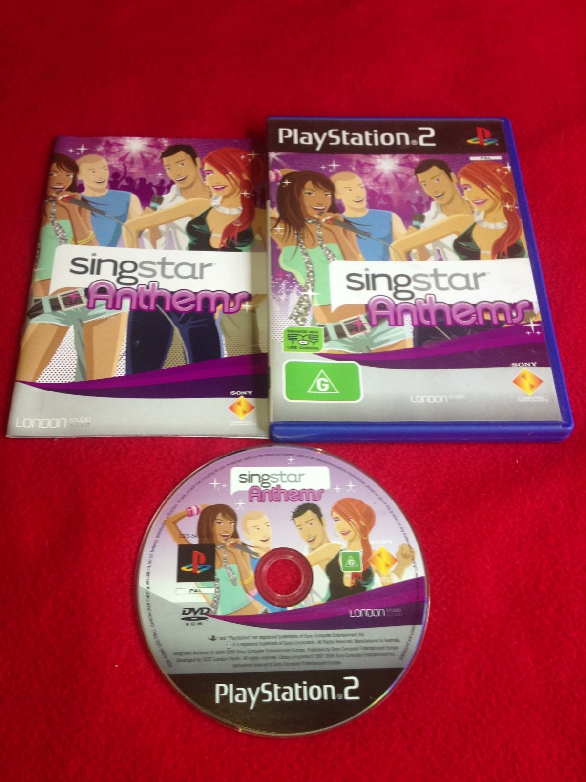 Singstar Anthems - AS NEW PS2 Game - PlayStation 2, Games, Music and party - Level Up Gaming NZ