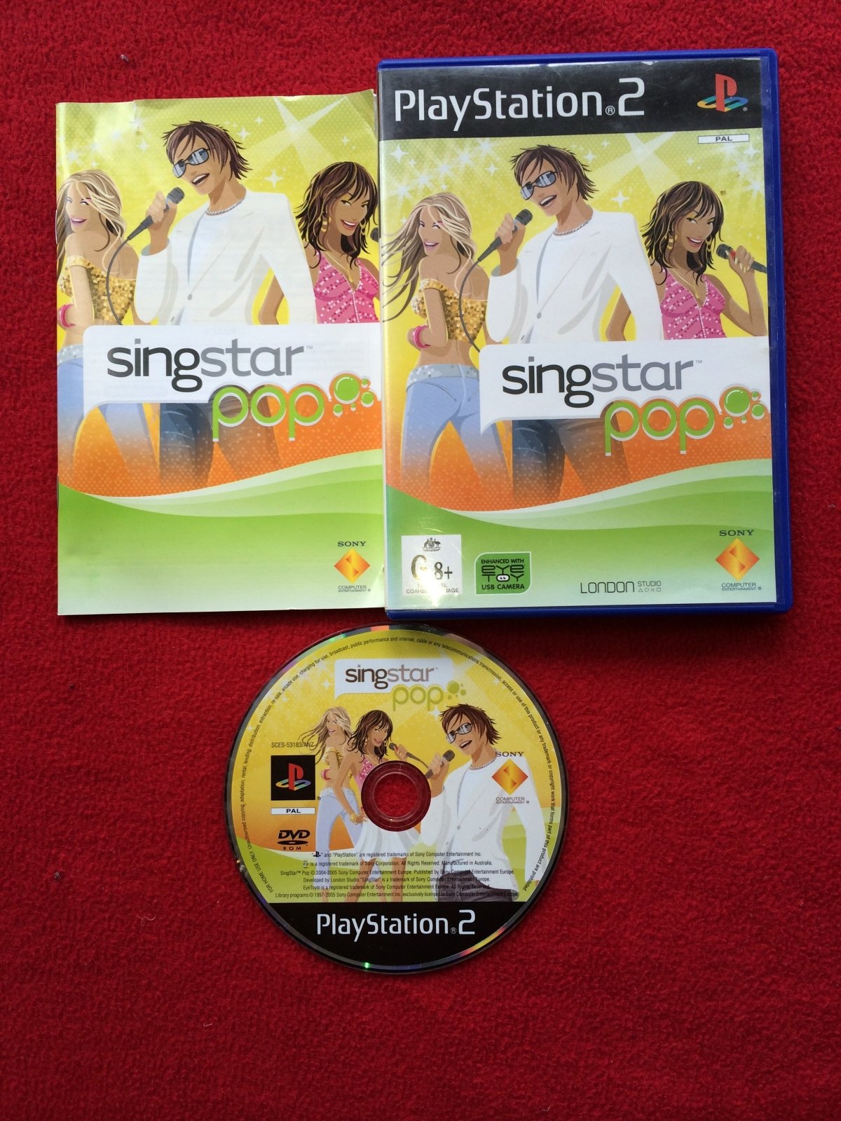 SingStar Pop - AS NEW PS2 Game - PlayStation 2, Games, Music and party - Level Up Gaming NZ