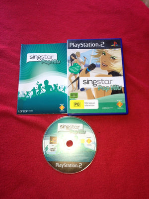 SingStar Pop Hits - PS2 Game
