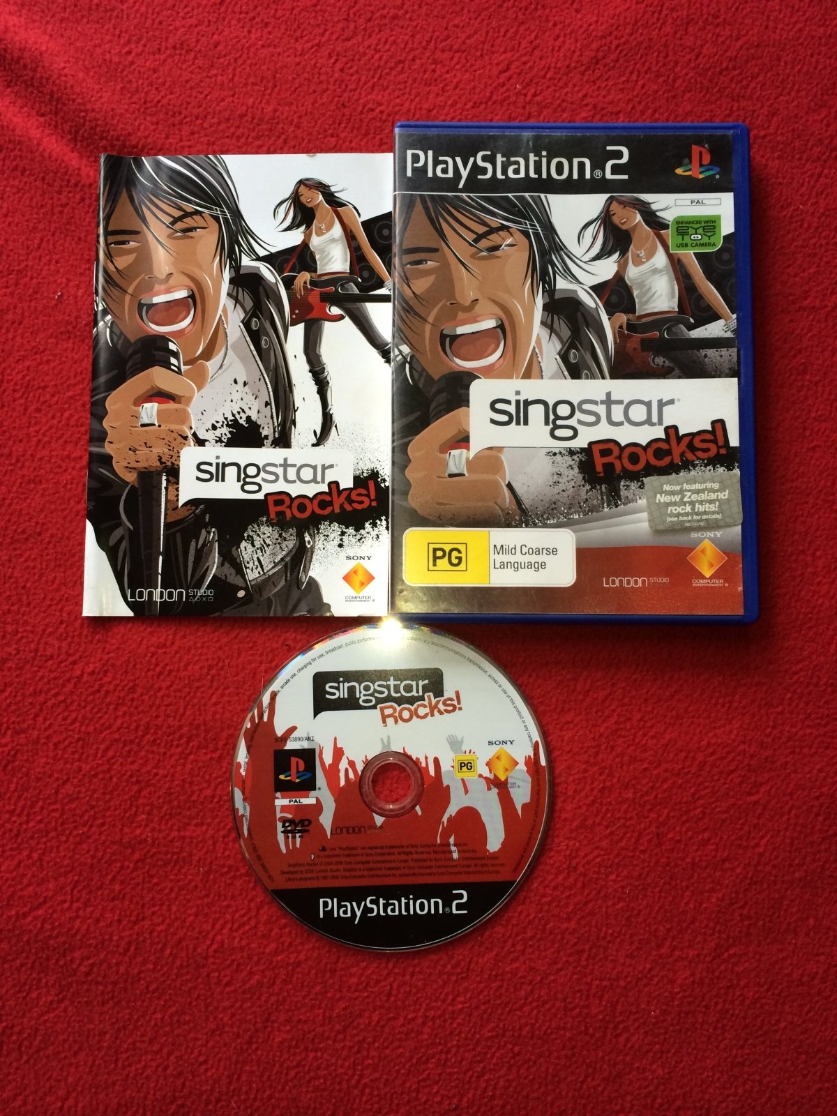 SingStar Rocks! - PS2 Game - PlayStation 2, Games, Music and party - Level Up Gaming NZ