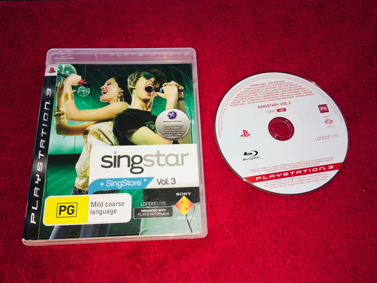 SingStar Volume 3 - PS3 Promo Game - PlayStation 3, Games, Music and party - Level Up Gaming NZ