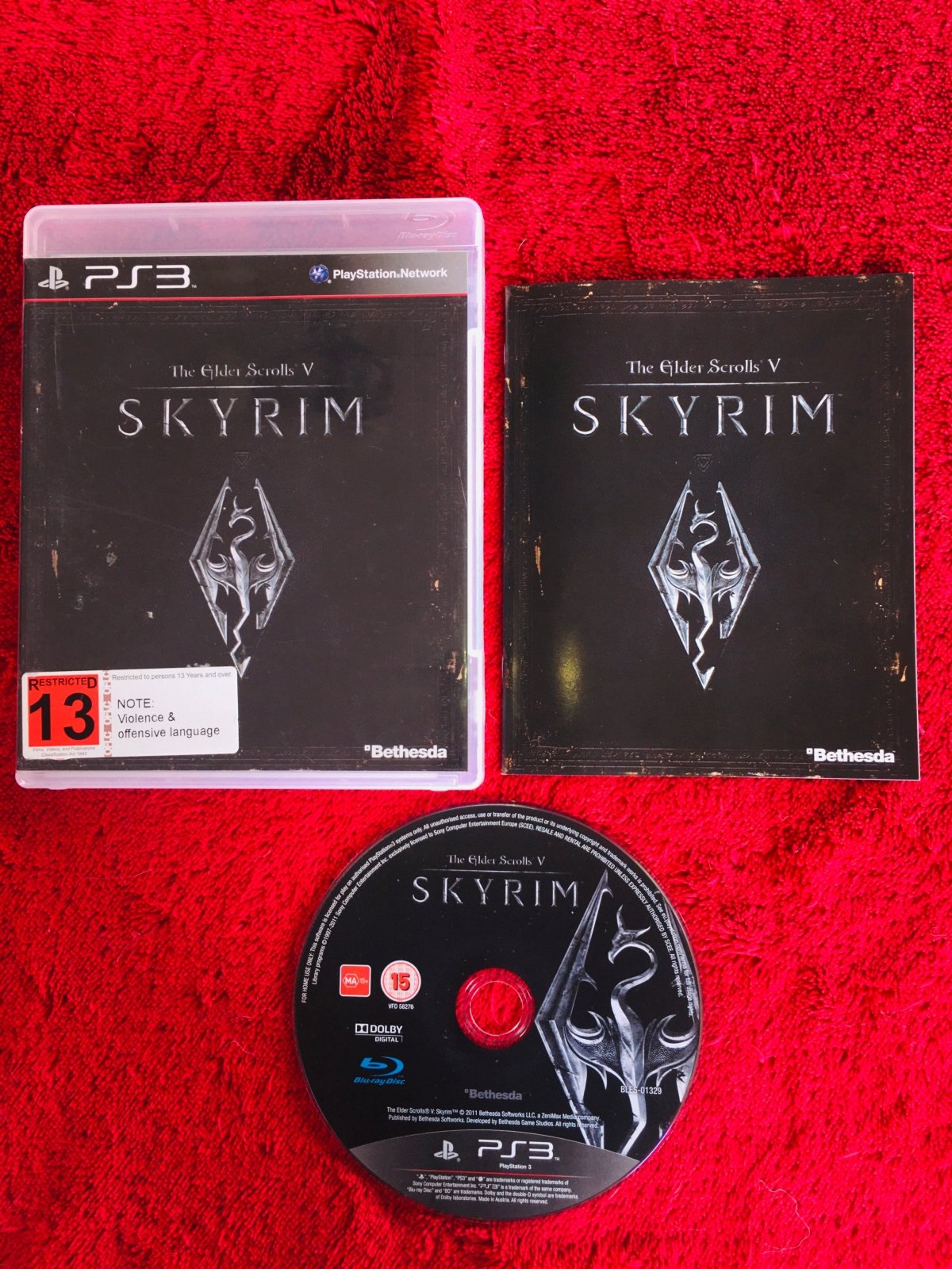 The Elder Scrolls V: Skyrim - 9/10! PS3 Game - PlayStation 3, Games, Role playing - Level Up Gaming NZ