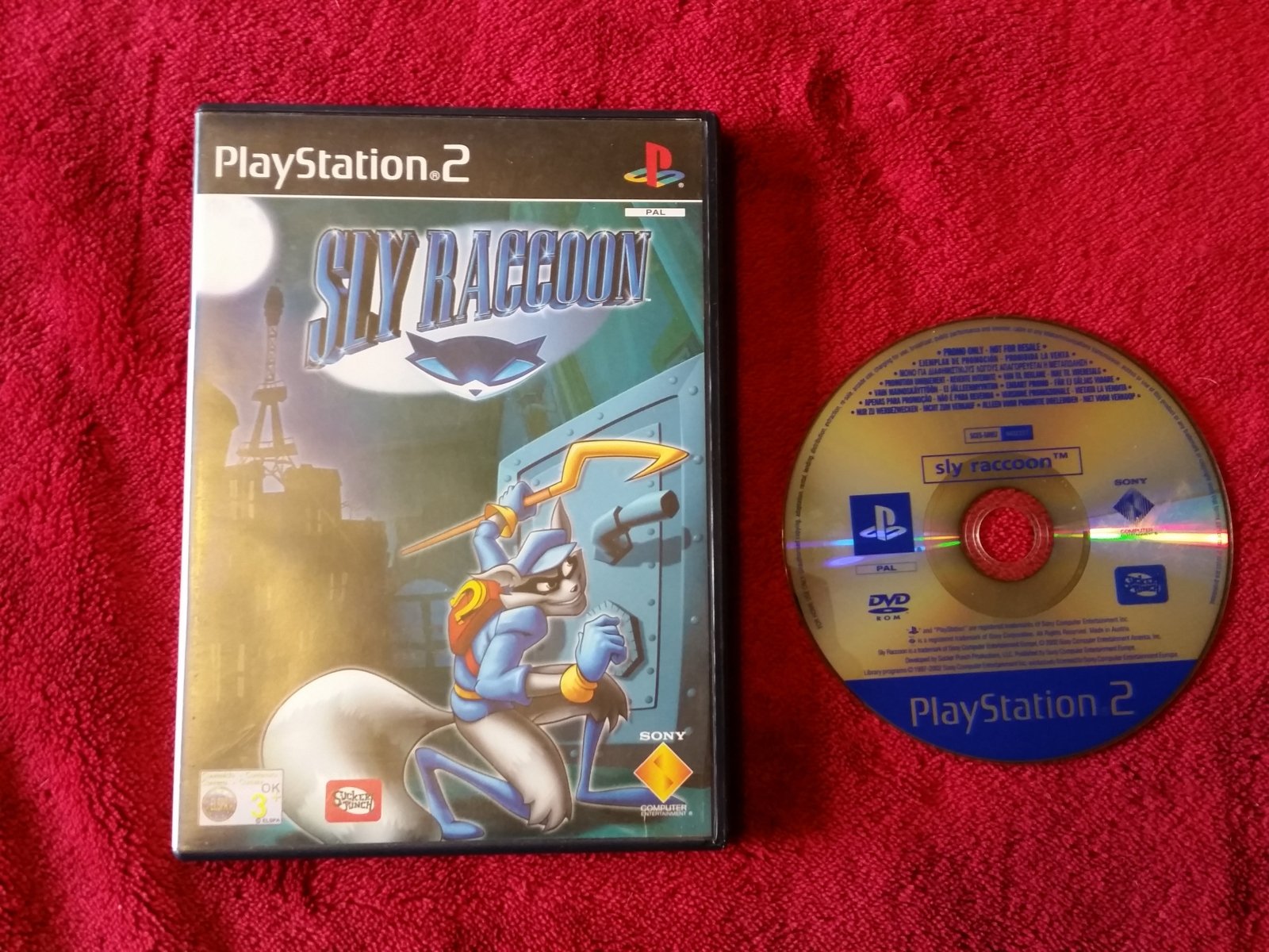 Sly Raccoon - RARE PS2 Game - PlayStation 2, Games, Action and adventure - Level Up Gaming NZ