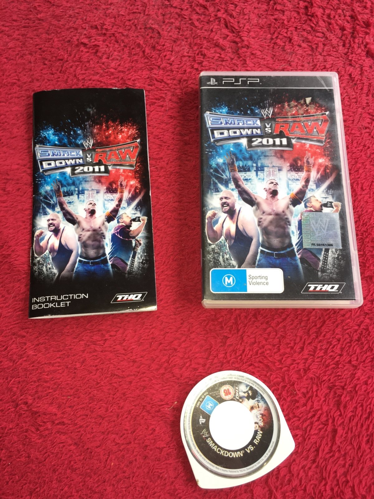 WWE SmackDown vs. Raw 2011 - PSP Game - Play Station Portable (PSP), Games, Fighting - Level Up Gaming NZ