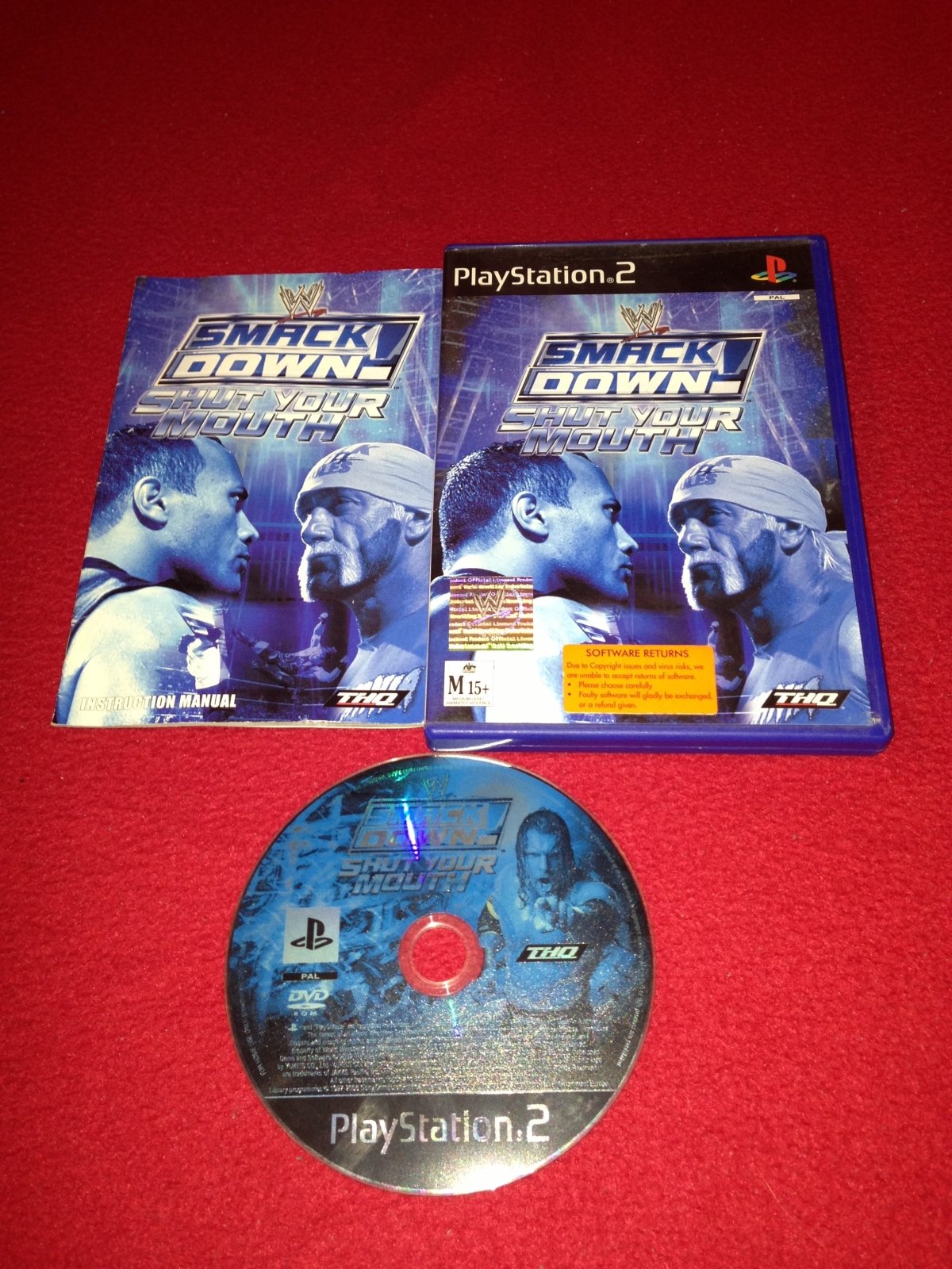 WWE SmackDown! Shut Your Mouth - PS2 Game - PlayStation 2, Games, Fighting - Level Up Gaming NZ