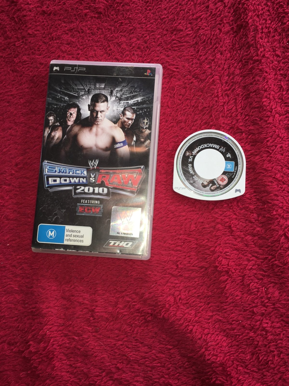 WWE SmackDown vs. Raw 2010 - PSP Game - Play Station Portable (PSP), Games, Fighting - Level Up Gaming NZ