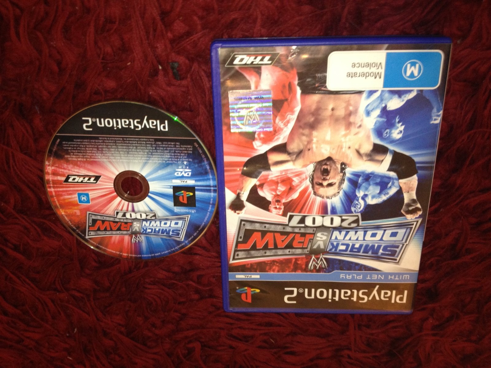 WWE SmackDown vs. Raw 2007 - 8.1/10! PS2 Game - PlayStation 2, Games, Fighting - Level Up Gaming NZ