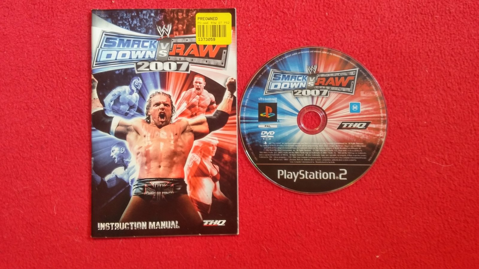 WWE SmackDown vs. Raw 2007 - 8.1/10! PS2 Game - PlayStation 2, Games, Sports - Level Up Gaming NZ