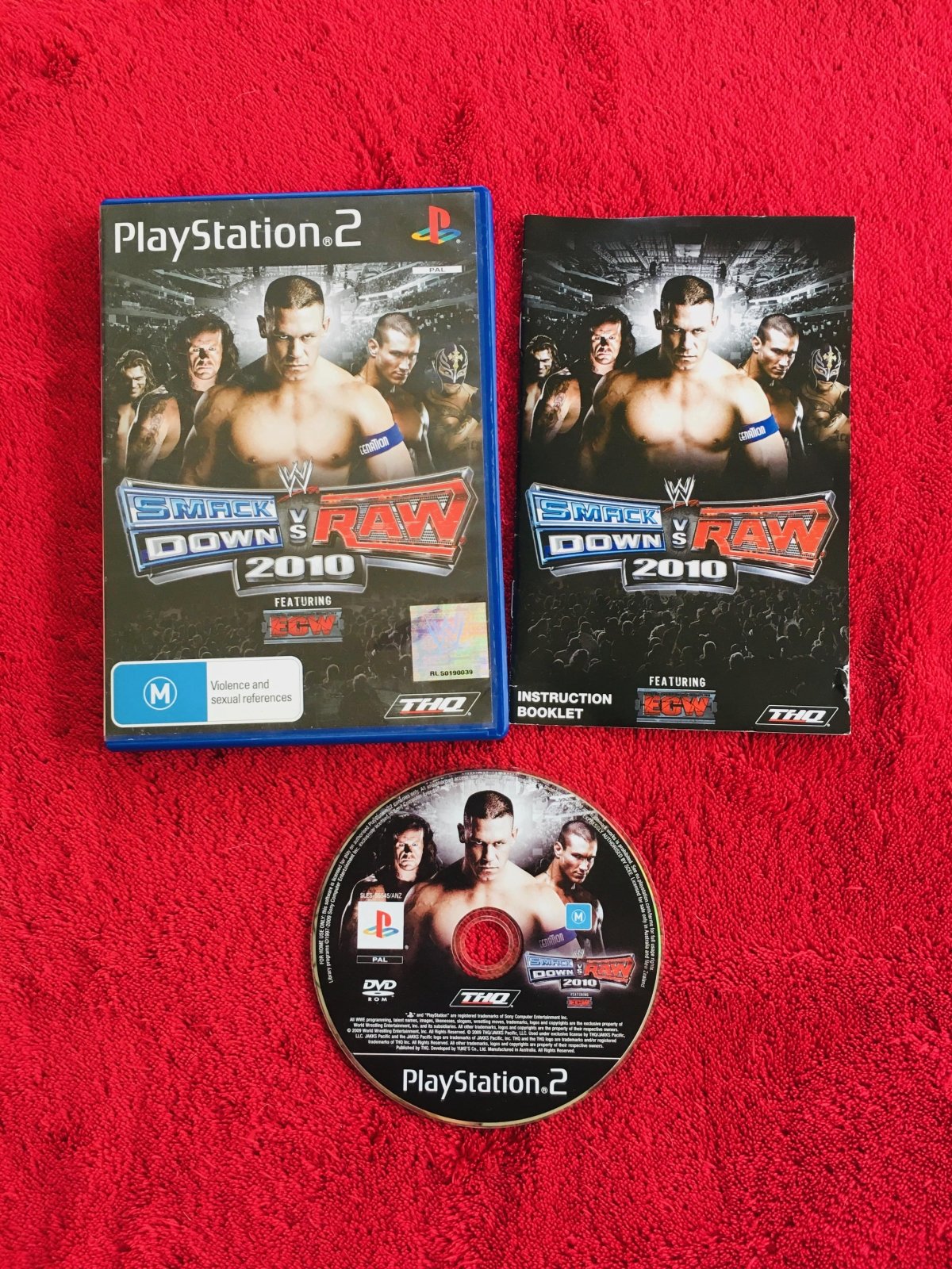 WWE SmackDown vs. Raw 2010 - PS2 Game - PlayStation 2, Games, Fighting - Level Up Gaming NZ