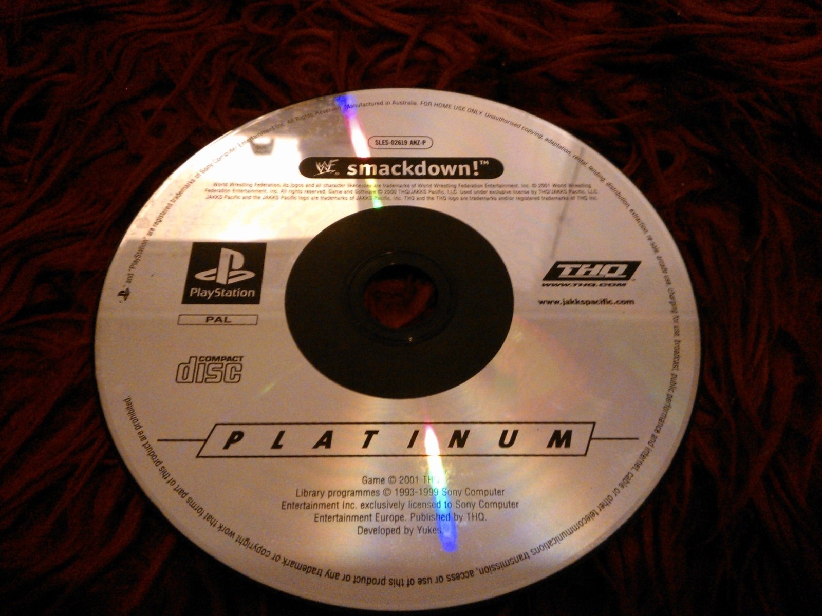 WWF Smackdown! - PS1 Game - PlayStation, Games, Fighting - Level Up Gaming NZ