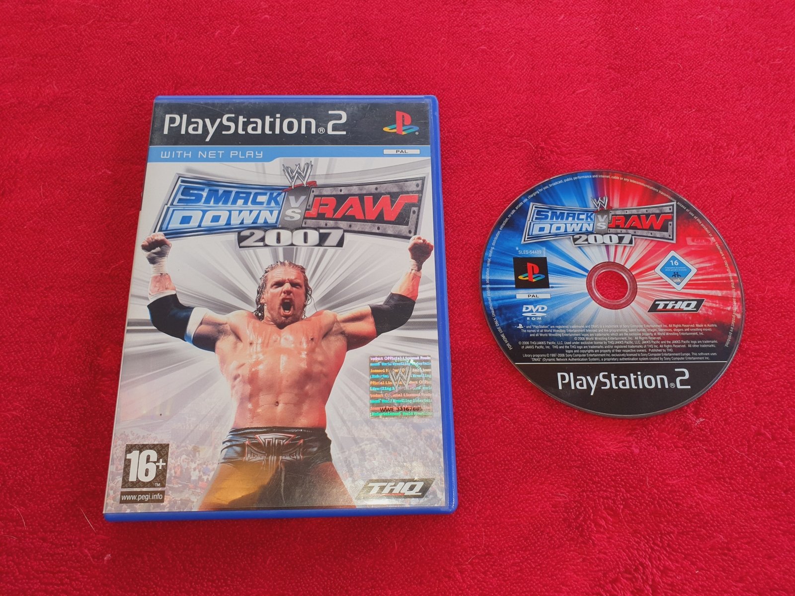 WWE SmackDown vs. Raw 2007 - PS2 Game - PlayStation 2, Games, Fighting - Level Up Gaming NZ