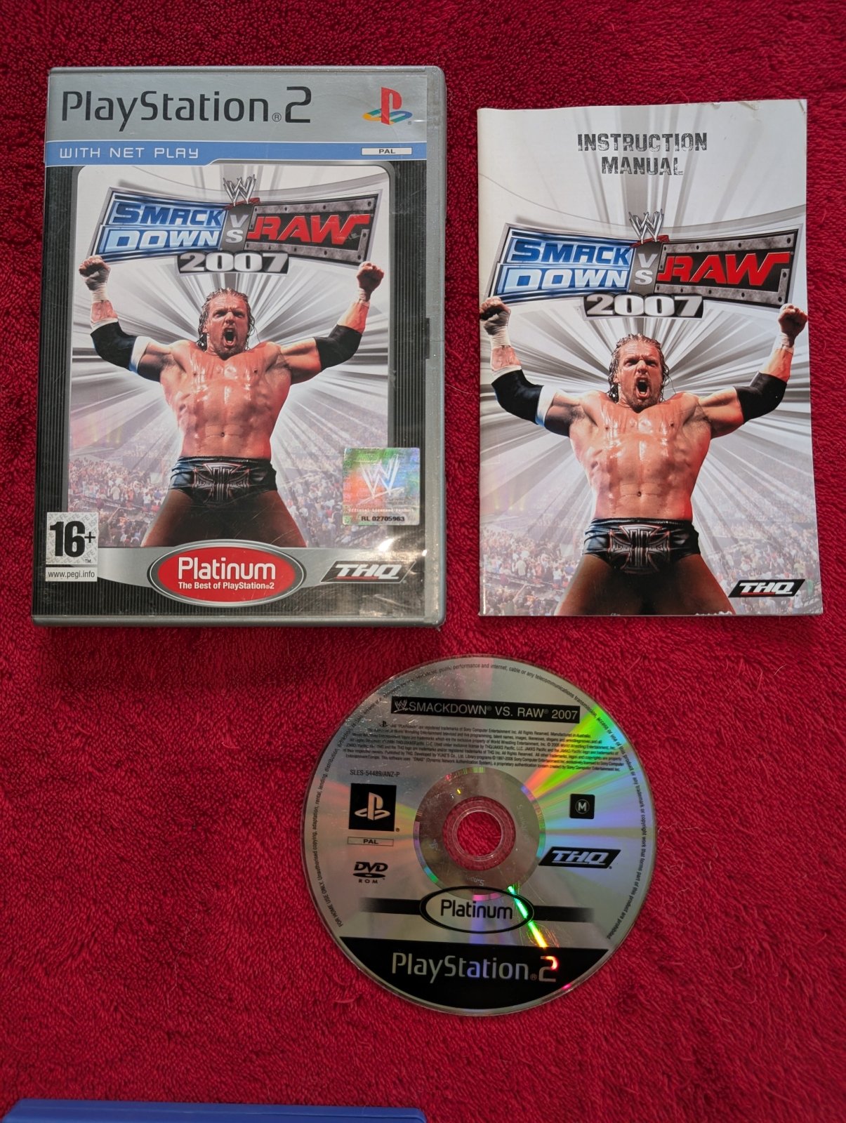 WWE SmackDown vs. Raw 2007 - 8.1/10! PS2 Game - PlayStation 2, Games, Fighting - Level Up Gaming NZ
